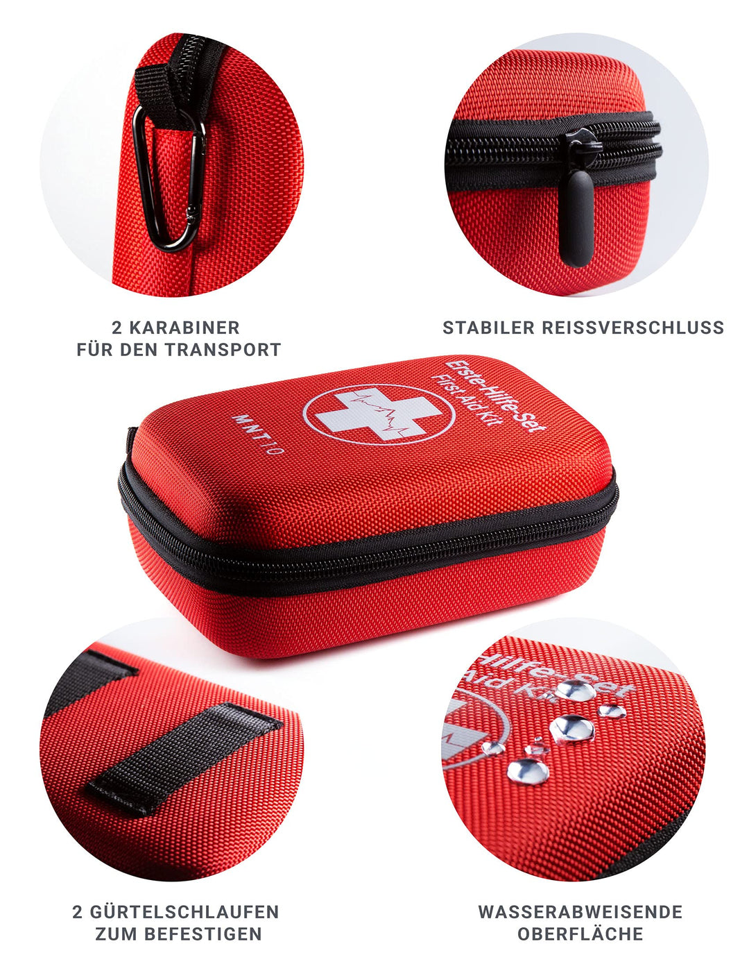 Mini Outdoor Erste-Hilfe-Kit tragbare Reise Drogen-Kit Notfall-Kit